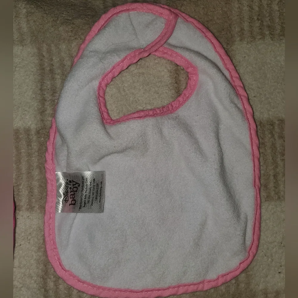5 for $25 | Disney Baby Minnie Mouse Baby Bibs Set (2pc)